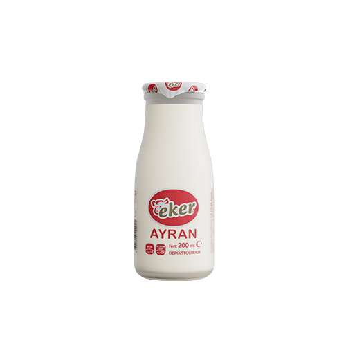 Eker Cam Şişe Ayran 200 ML
